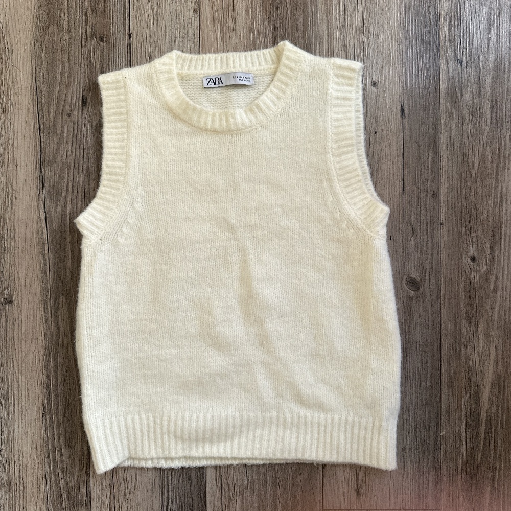 Zara sweater vest